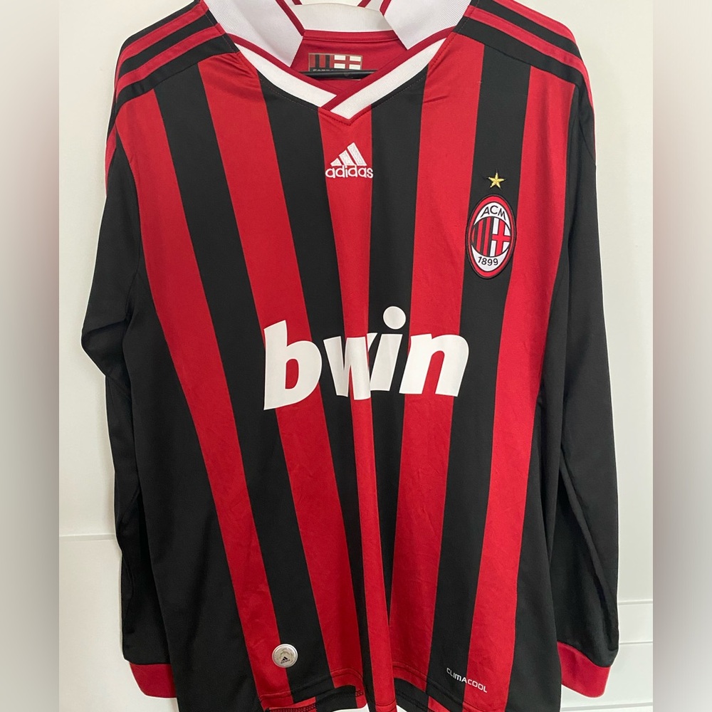 Ronaldinho AC Milan Home Jersey Size Medium